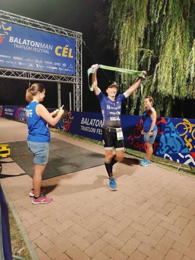 BalatonMan Ironman verseny befutó