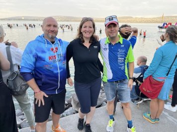 BalatonMan Ironman verseny frissítő team