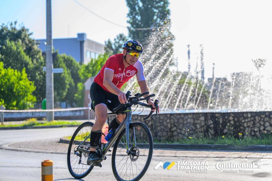 Temesvár Triatlon 2025 féltáv - kerékpárpálya