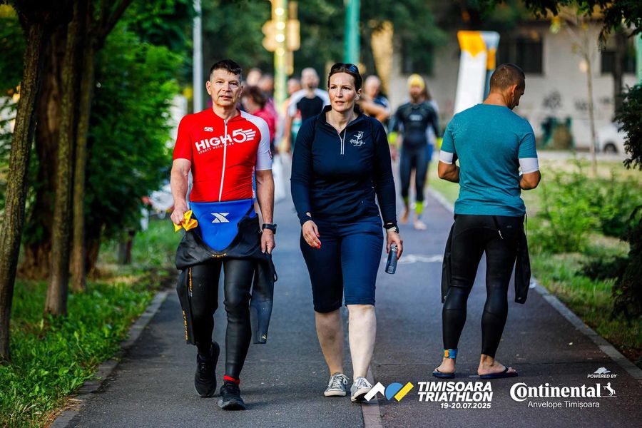 Temesvár Triatlon 2025 féltáv - irány a rajt