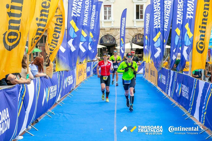 Temesvár Triatlon 2025 féltáv - már a célegyenesben