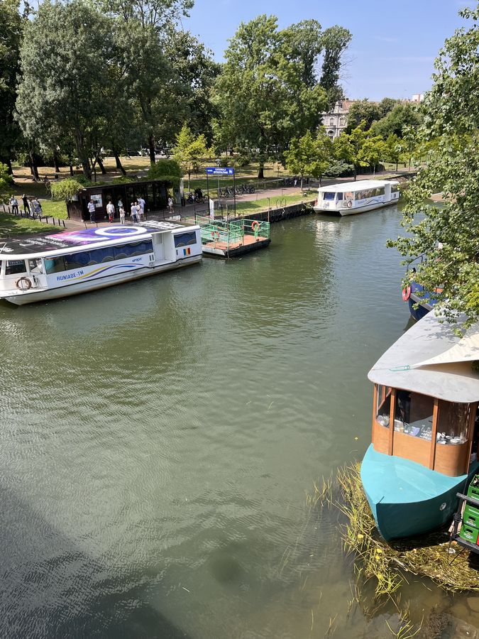 Temesvár Triatlon 2025 féltáv - Bega hajók