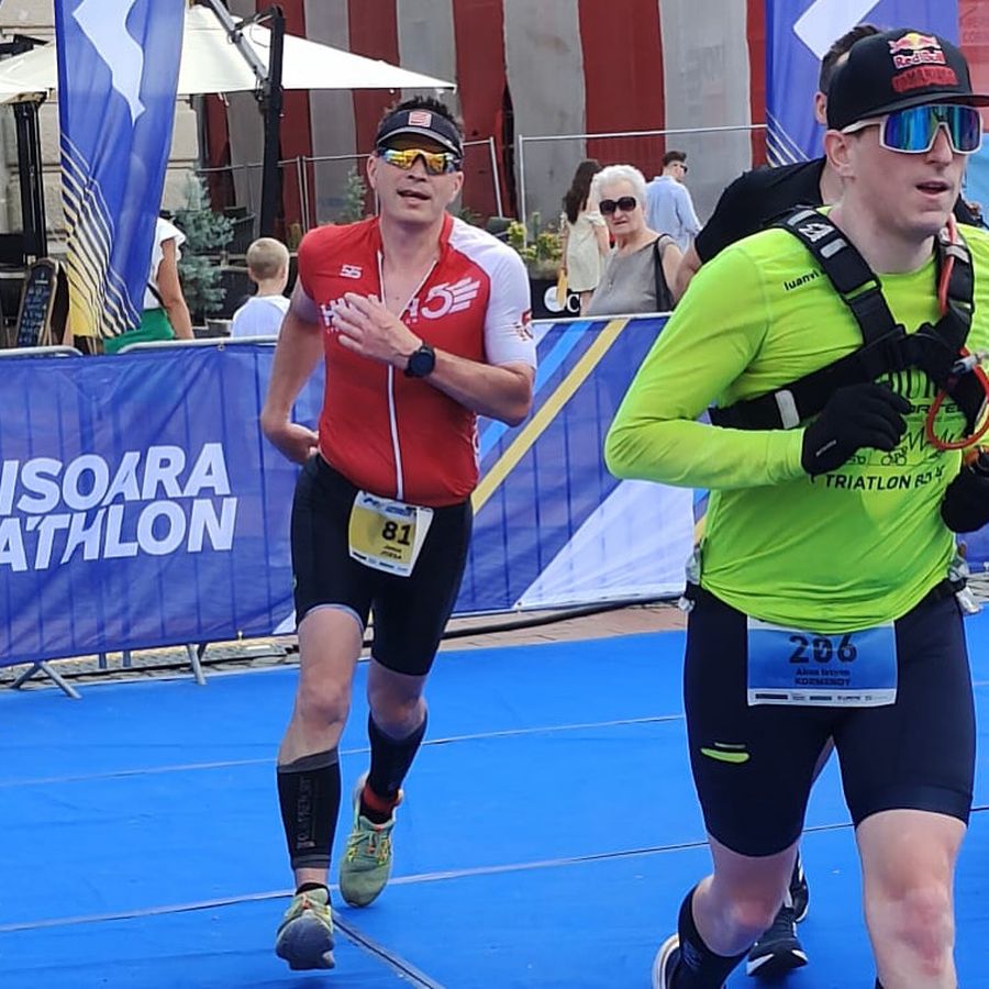 Temesvár Triatlon 2025 féltáv - teljes erőbedobással a végén