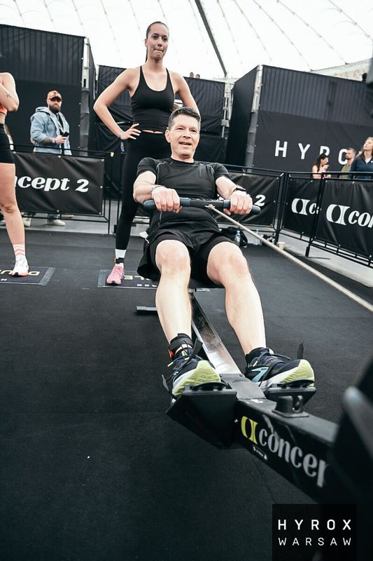 Hyrox Varsó evezés