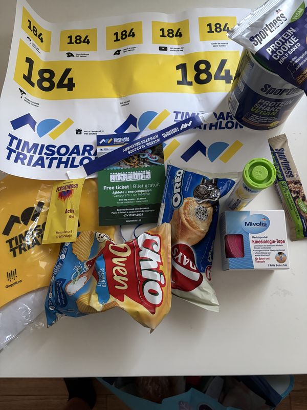 Temesvári Triatlon Félironman rajtcsomag 1